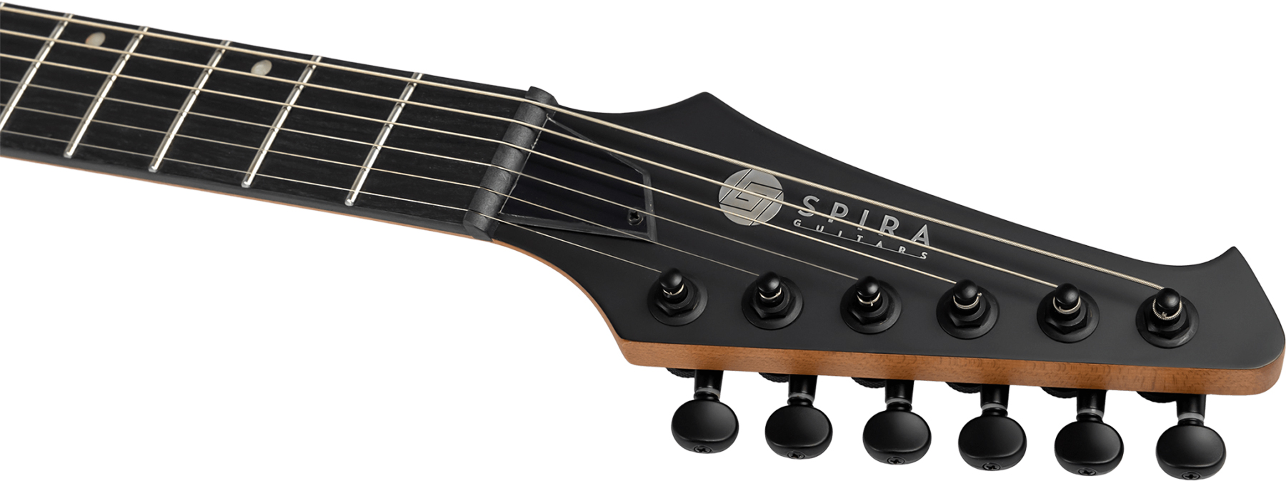 Spira Guitars S400 Mgr 2h Ht Eb - Satin Dark Green - E-Gitarre aus Metall - Variation 4