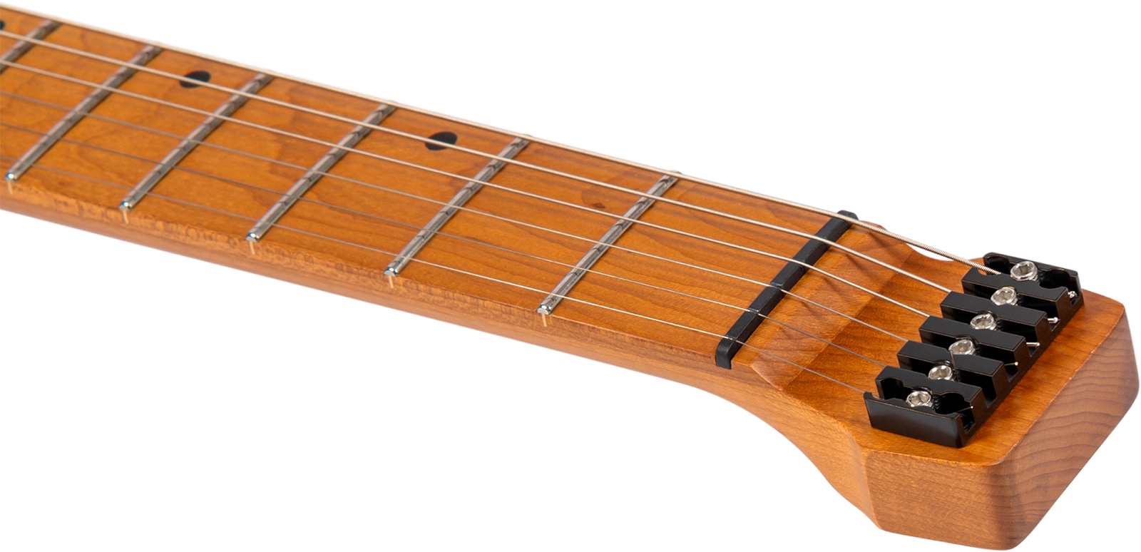 Spira Guitars S500 Gbr Headless 2h Ht Mn - Green & Blue - Double Cut E-Gitarre - Variation 4