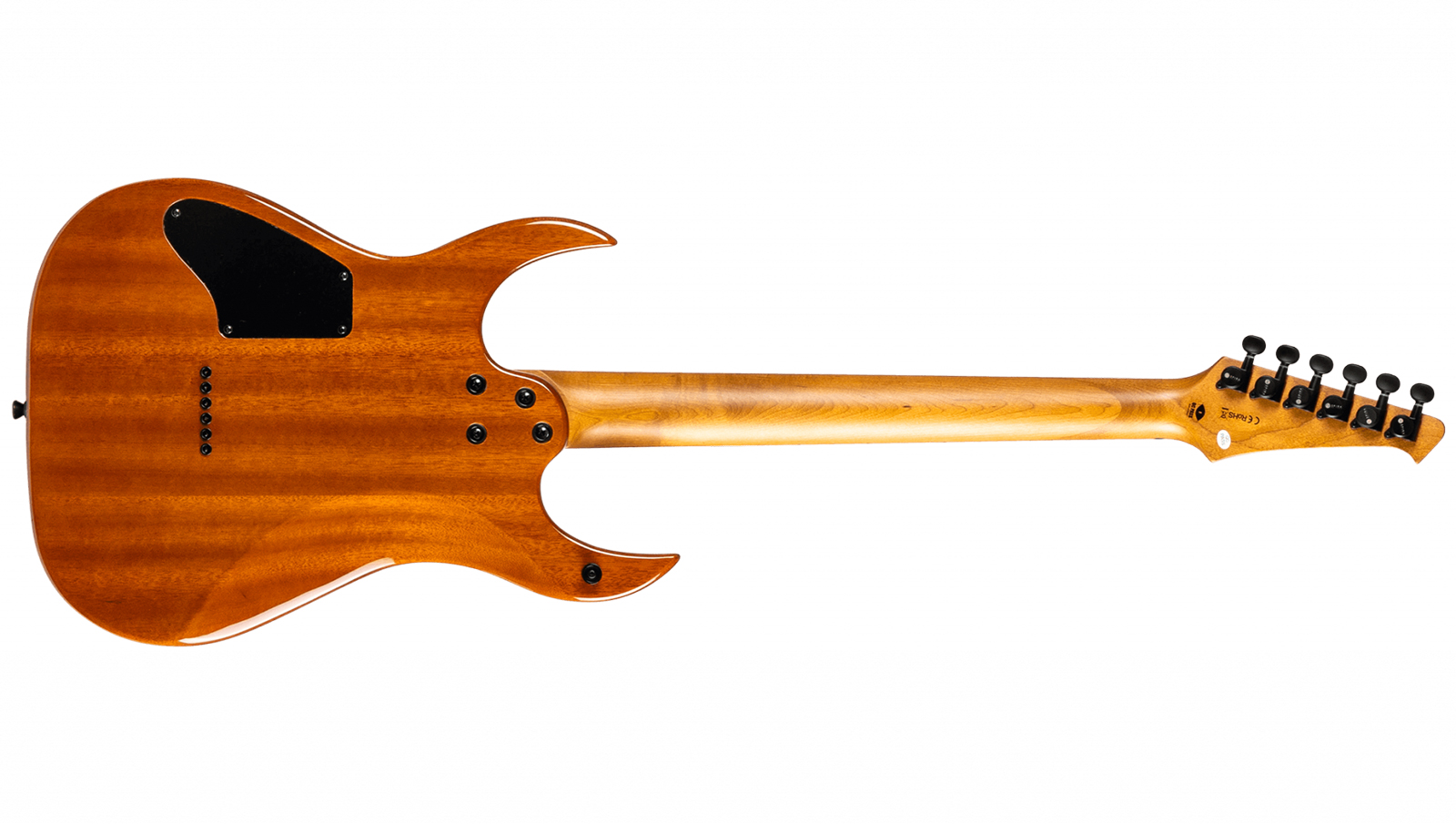 Spira Guitars S500 Qfb 2h Ht Mn - Fireburst - E-Gitarre in Str-Form - Variation 1