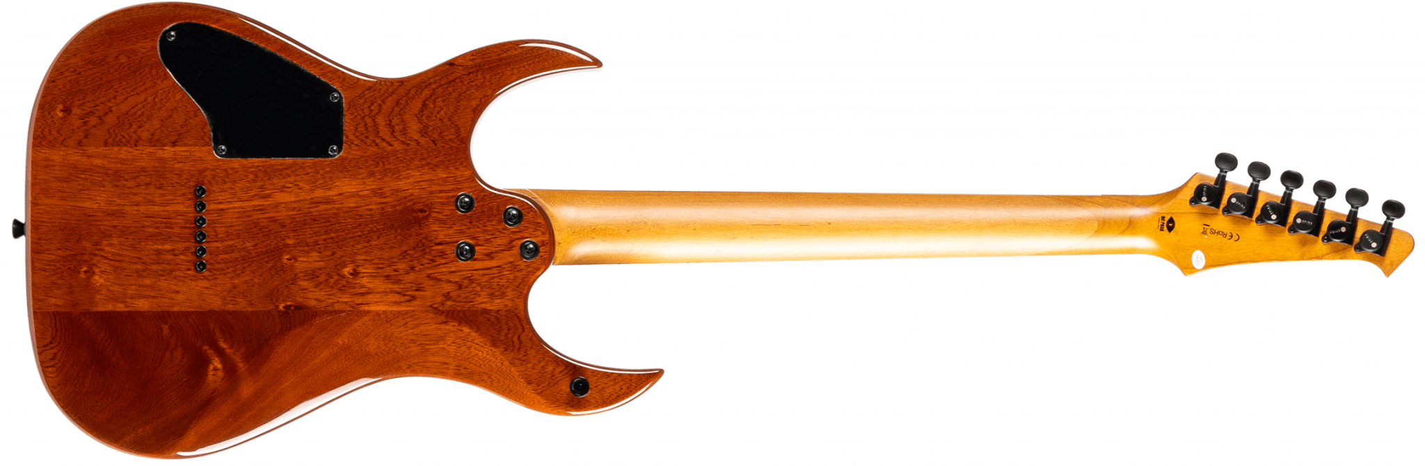 Spira Guitars S500q Ab 2h Ht Mn - Trans Aqua Blue - E-Gitarre in Str-Form - Variation 1