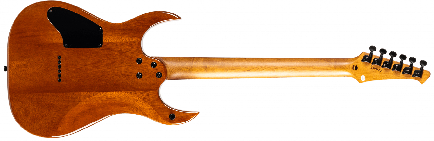 Spira Guitars S500q Gye E 2h Ht Eb - Trans Grey - E-Gitarre aus Metall - Variation 2