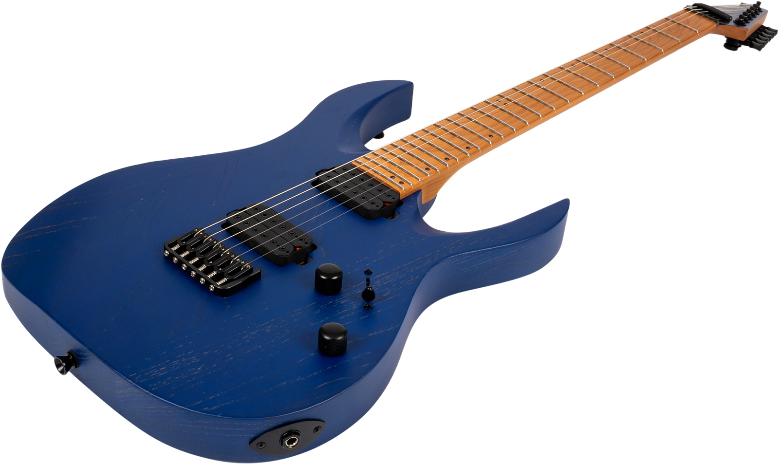 Spira Guitars S600 Abl 2h Ht Eb - Stained Blue - E-Gitarre in Str-Form - Variation 2
