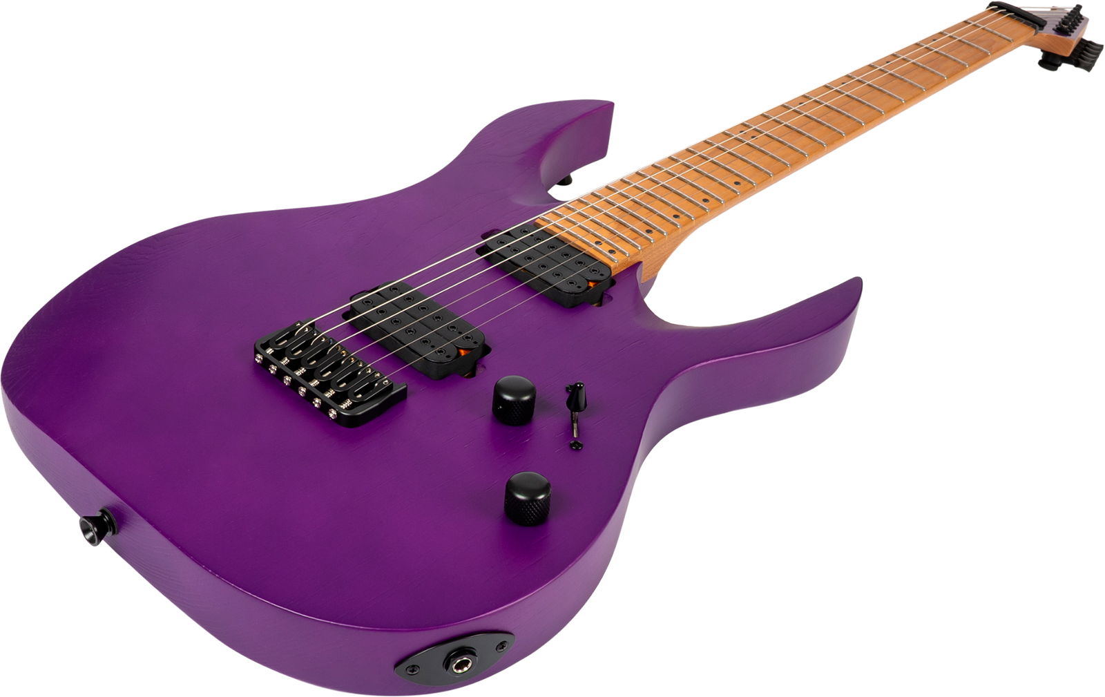 Spira Guitars S600 App 2h Ht Eb - Stained Purple - E-Gitarre in Str-Form - Variation 2