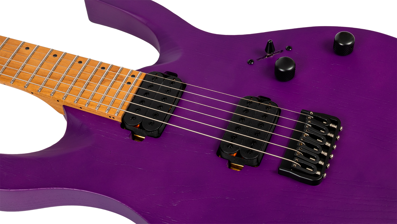 Spira Guitars S600 App 2h Ht Eb - Stained Purple - E-Gitarre in Str-Form - Variation 3