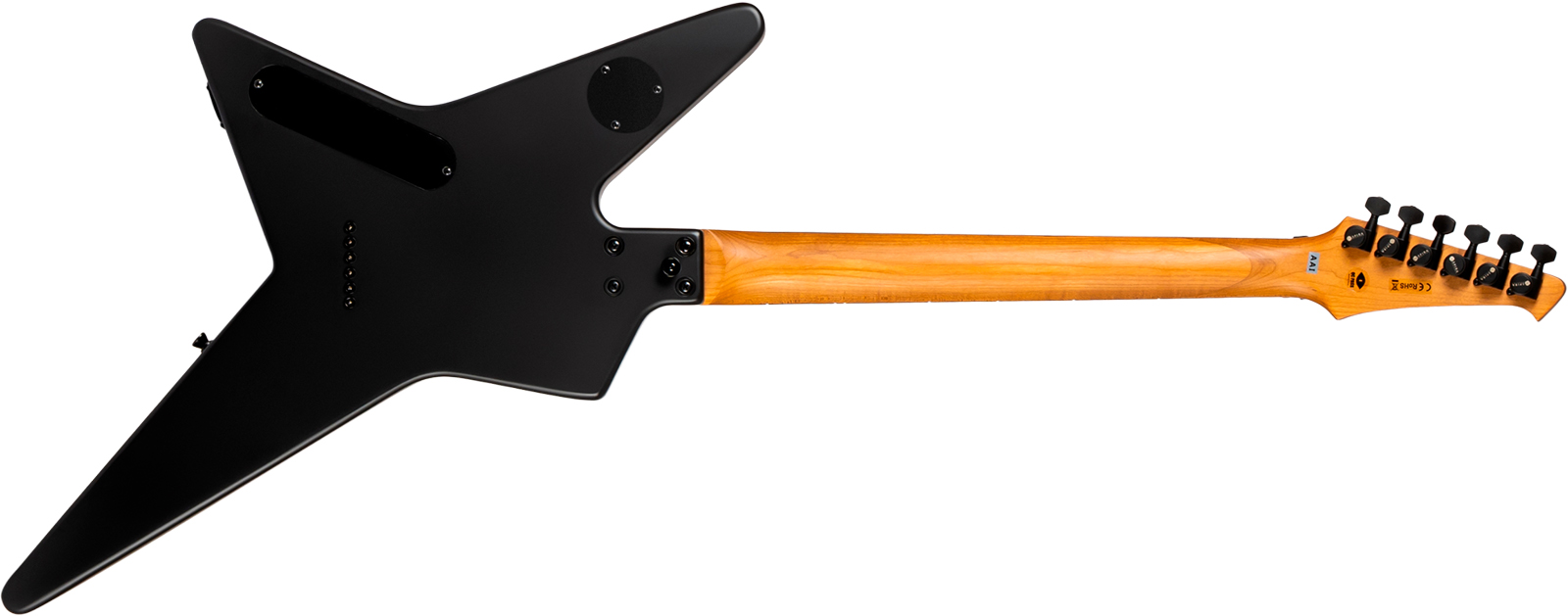 Spira Guitars Sr400 Mbk 2h Ht Eb - Black Satin - E-Gitarre aus Metall - Variation 1