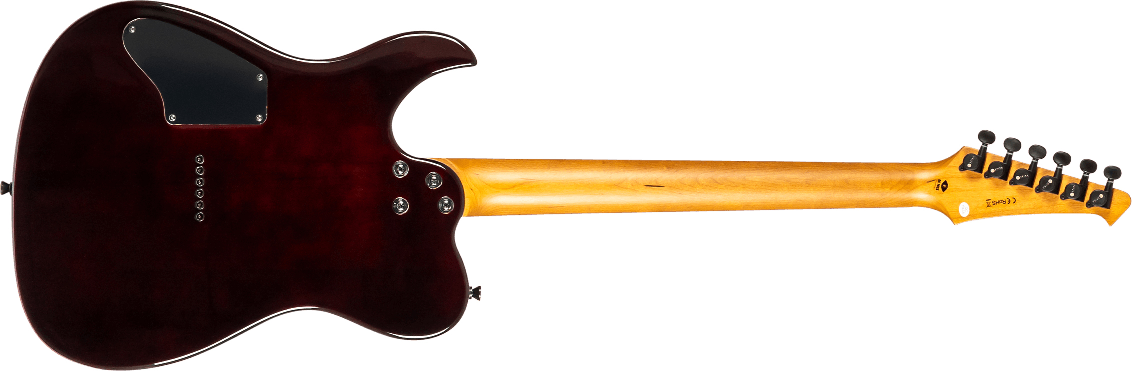 Spira Guitars T450 Tdb 2h Ht Mn - Trans Blue - E-Gitarre in Teleform - Variation 1