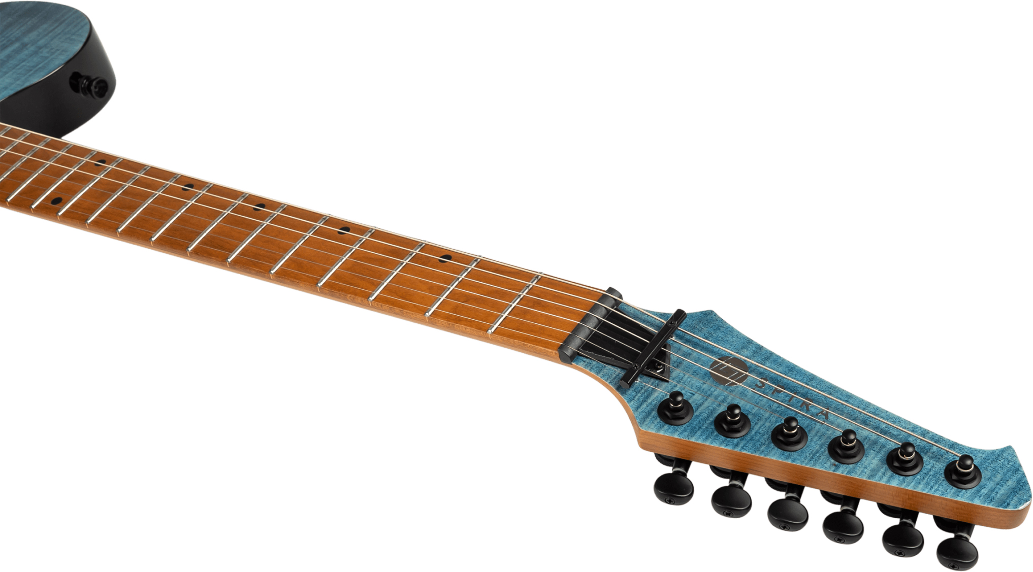 Spira Guitars T450 Tdb 2h Ht Mn - Trans Blue - E-Gitarre in Teleform - Variation 4
