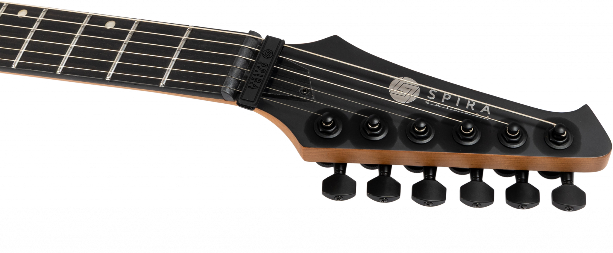 Spira Guitars V400 Mgr 2h Ht Eb - Satin Green - E-Gitarre aus Metall - Variation 4