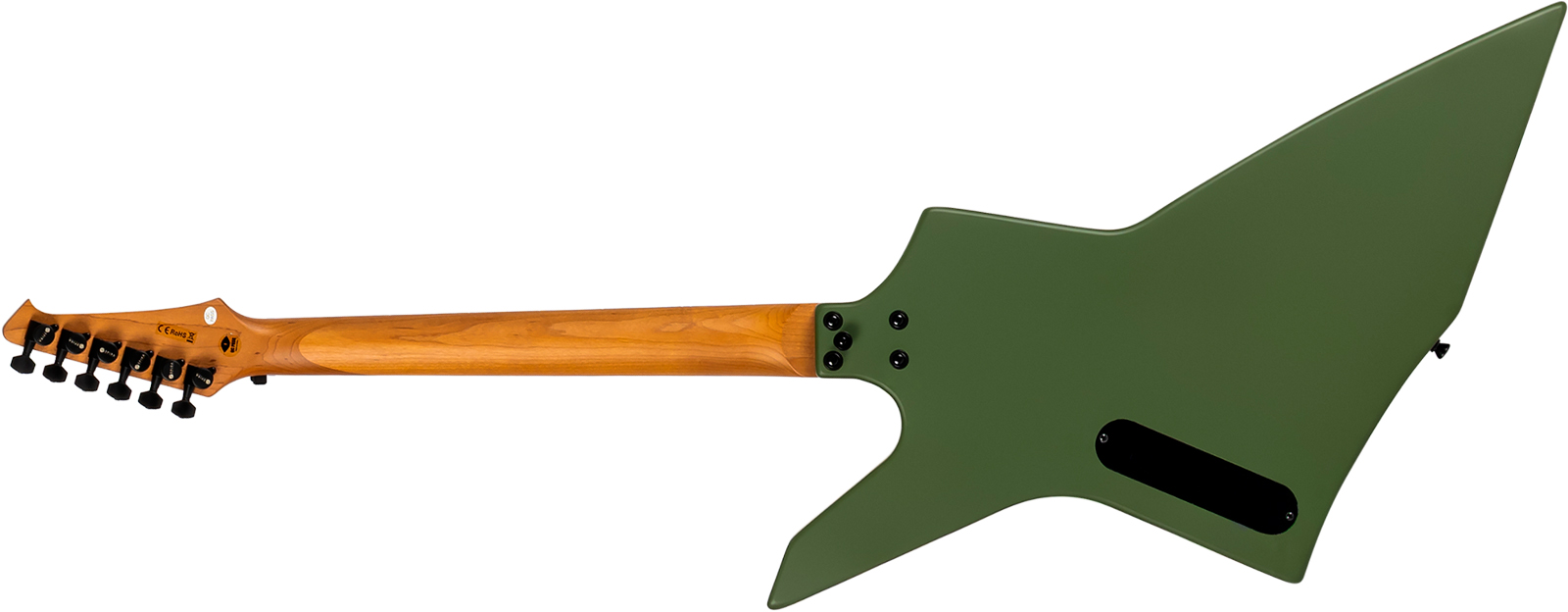 Spira Guitars X400 Mgr 2h Ht Mn - Satin Green - E-Gitarre aus Metall - Variation 1