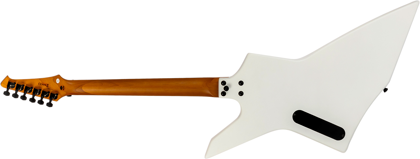 Spira Guitars X400 Mwh 2h Ht Mn - Satin White - E-Gitarre aus Metall - Variation 1