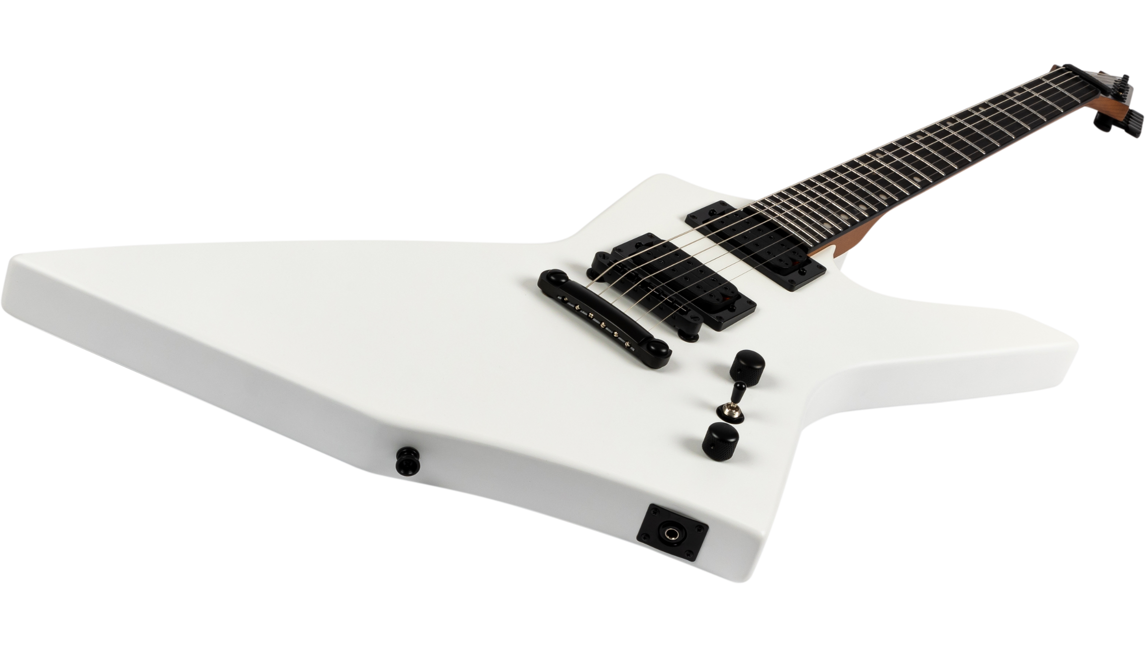 Spira Guitars X400 Mwh 2h Ht Mn - Satin White - E-Gitarre aus Metall - Variation 2