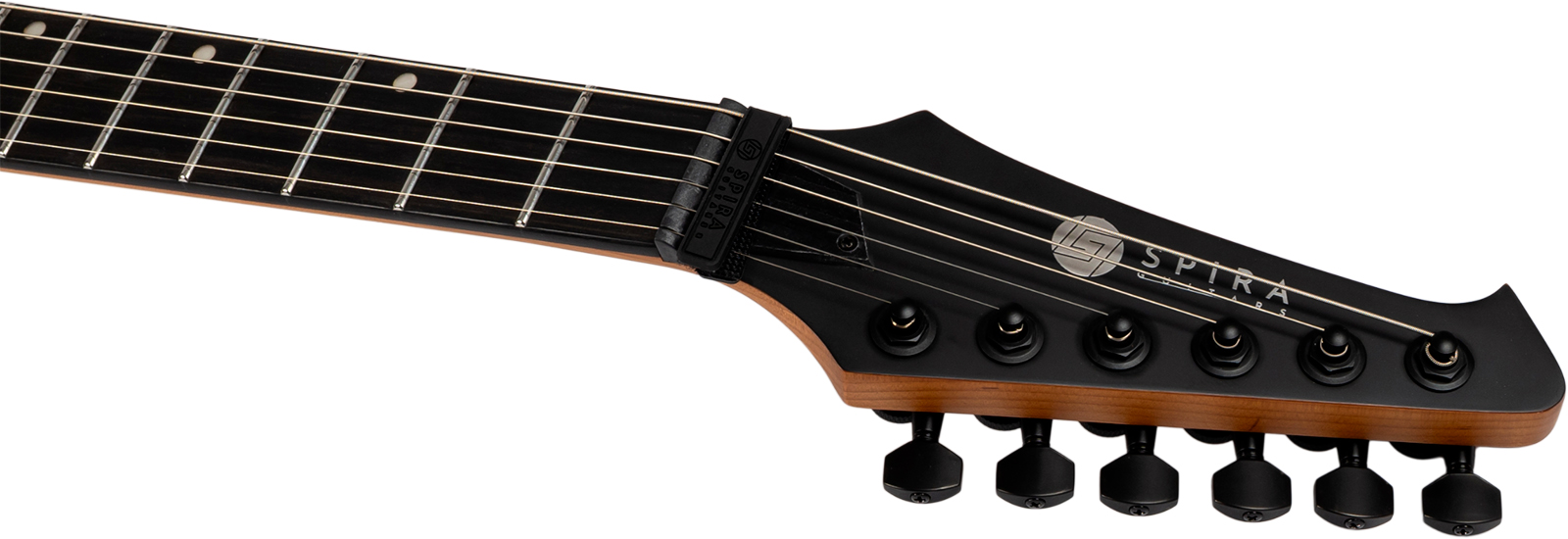 Spira Guitars X400 Mwh 2h Ht Mn - Satin White - E-Gitarre aus Metall - Variation 5