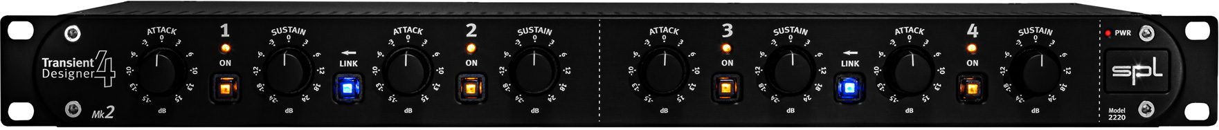 Spl Transient Designer 4 Mk2 - Kompressor/Limiter Gate - Main picture