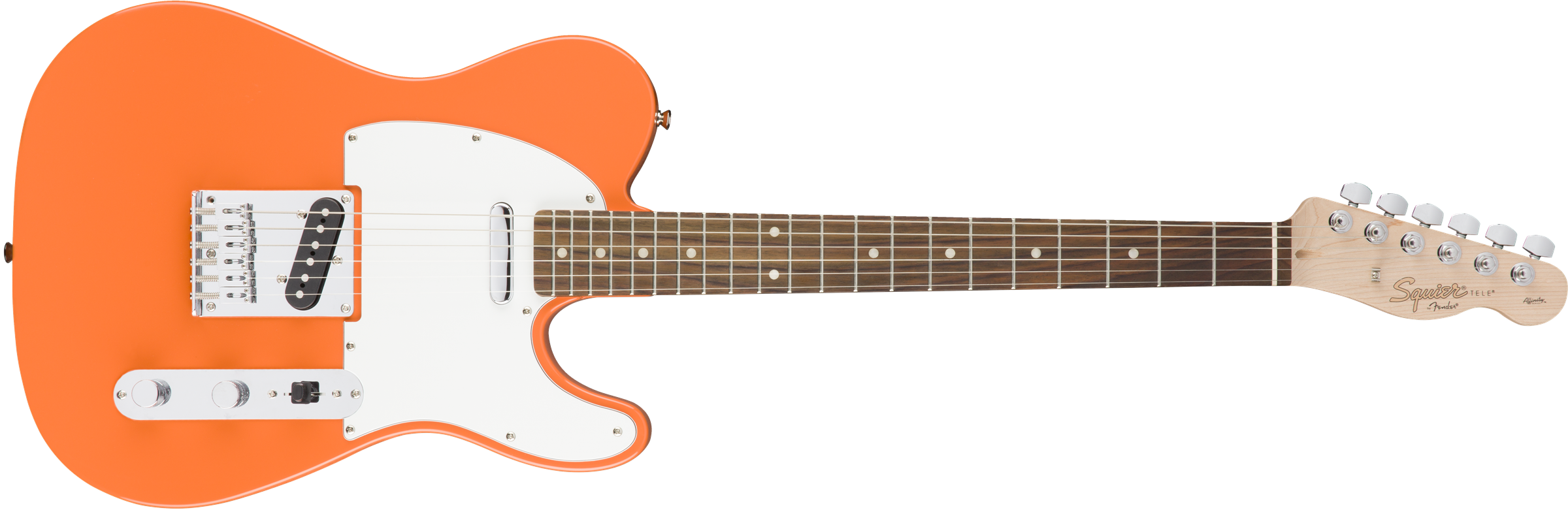 Squier Tele Affinity Series 2019 Lau - Competition Orange - E-Gitarre in Teleform - Variation 1