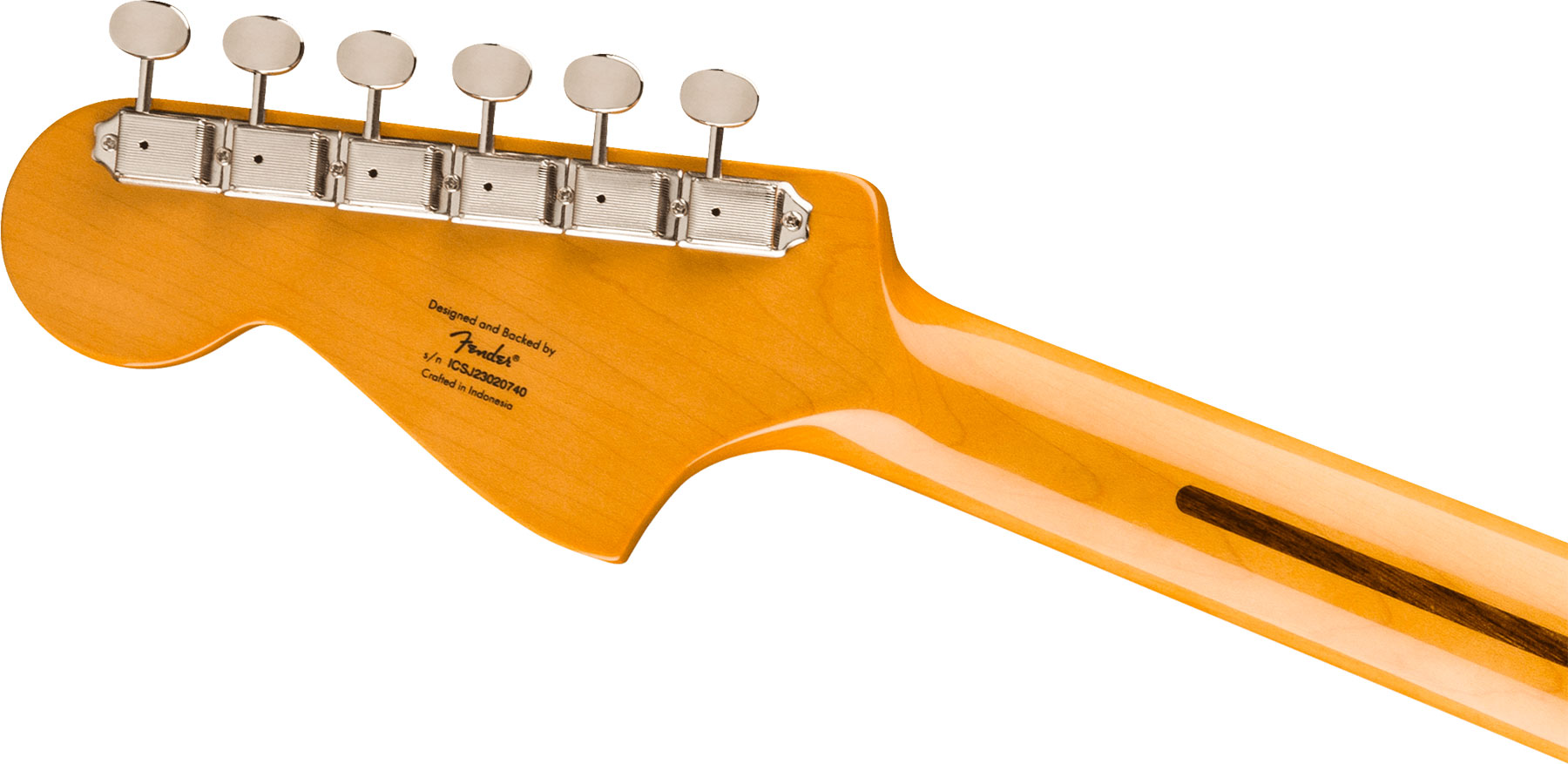 Squier Bass Vi Classic Vibe Fsr Ltd 3s Trem Lau - Olive Matching Headstock - Solidbody E-bass - Variation 3