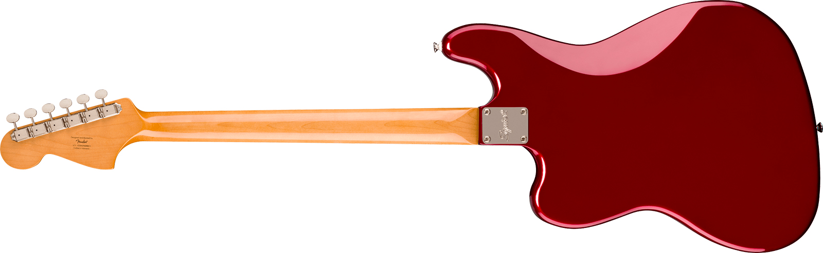 Squier Bass Vi Classic Vibe Ltd 3s Trem Lau - Candy Apple Red W/ Matching Headstock - Solidbody E-bass - Variation 1