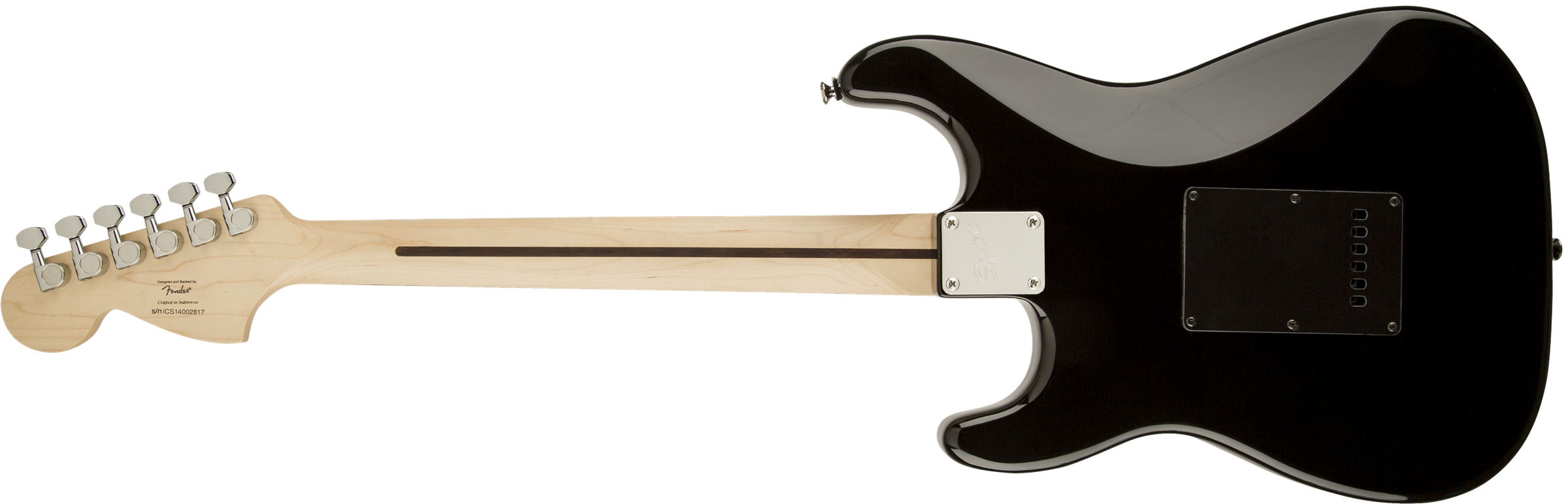 Squier Black & Chrome Standard Strat Hss (lau) - Black - E-Gitarre in Str-Form - Variation 4
