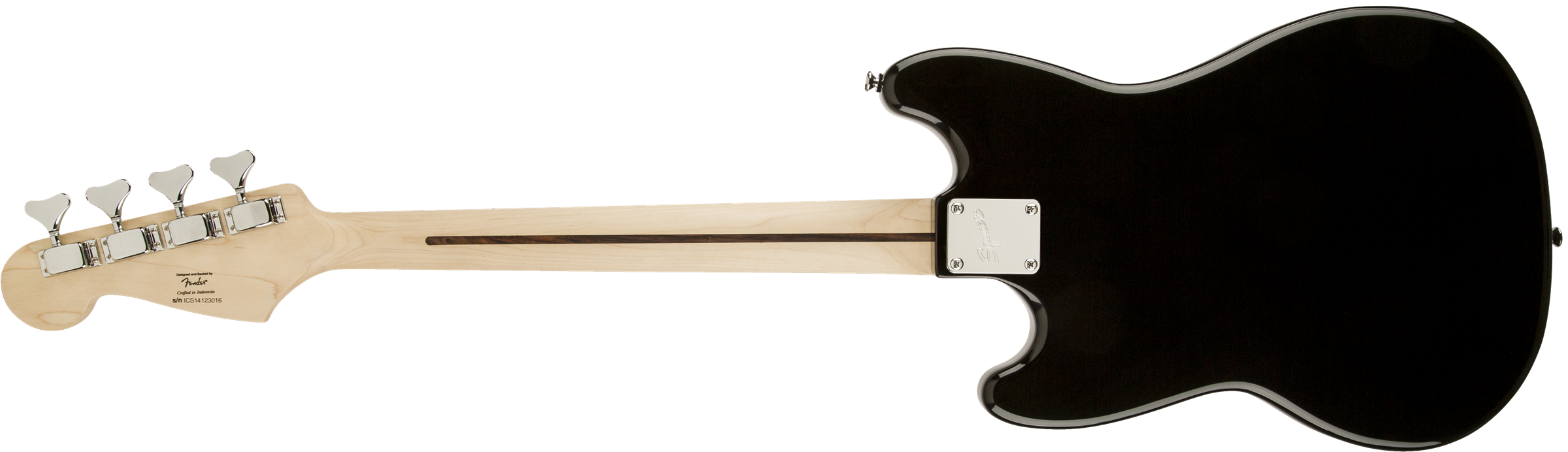Squier Bronco Bass Mn - Black - E-Bass für Kinder - Variation 1
