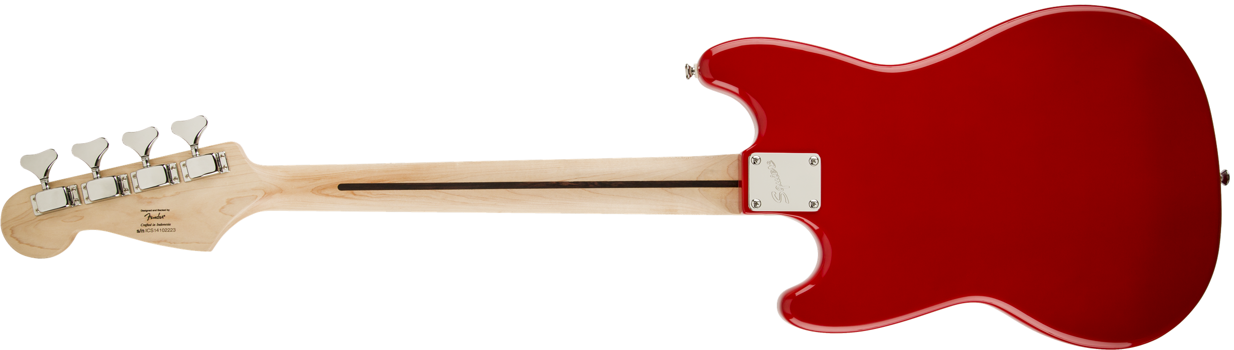 Squier Bronco Bass Mn - Torino Red - E-Bass für Kinder - Variation 1