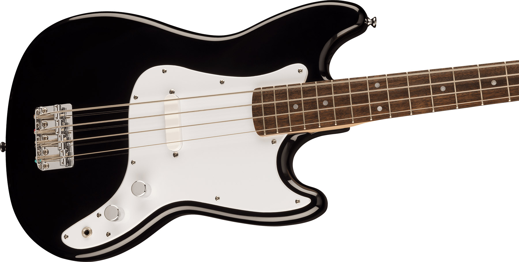 Squier Bronco Bass Sonic Lau - Black - Solidbody E-bass - Variation 2