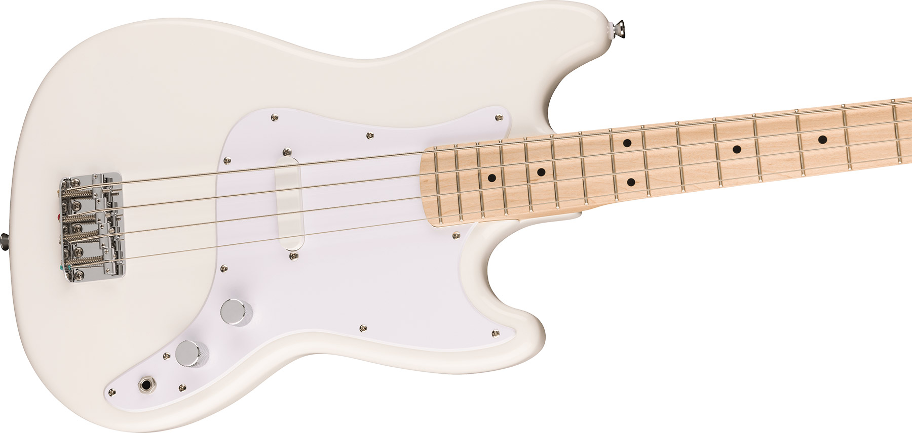 Squier Bronco Bass Sonic Mn - Arctic White - Solidbody E-bass - Variation 2