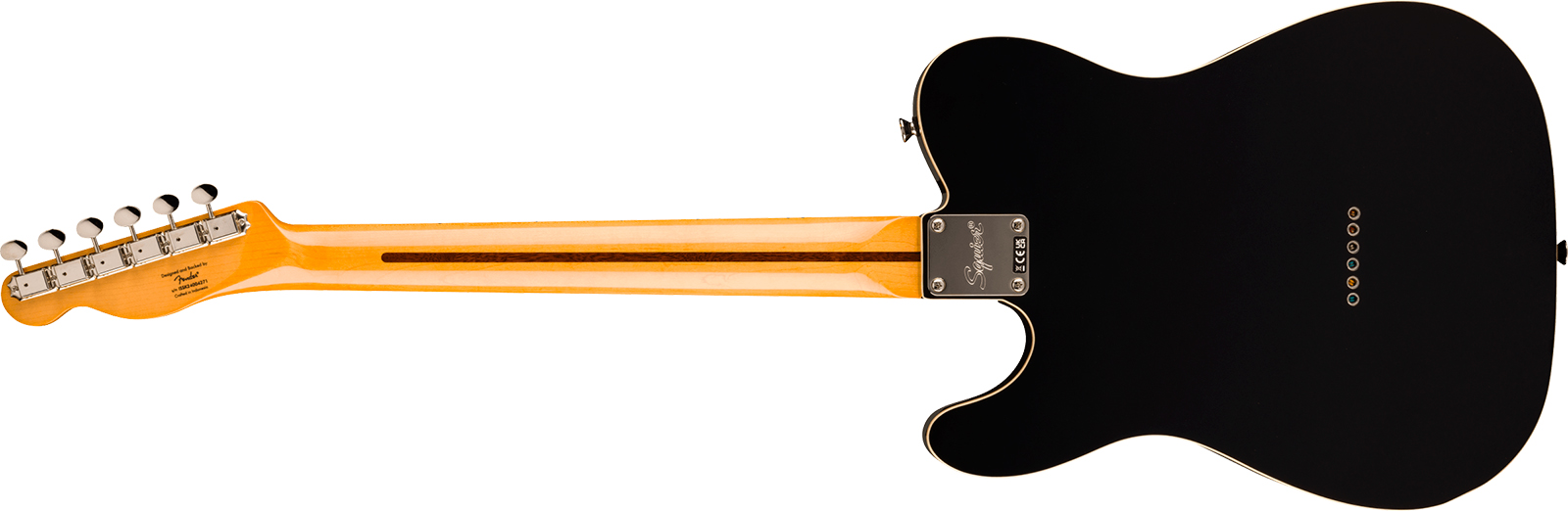 Squier Classic Vibe Tele 60s Custom Fsr Ltd Sh Ht Mn - Black - E-Gitarre in Teleform - Variation 1