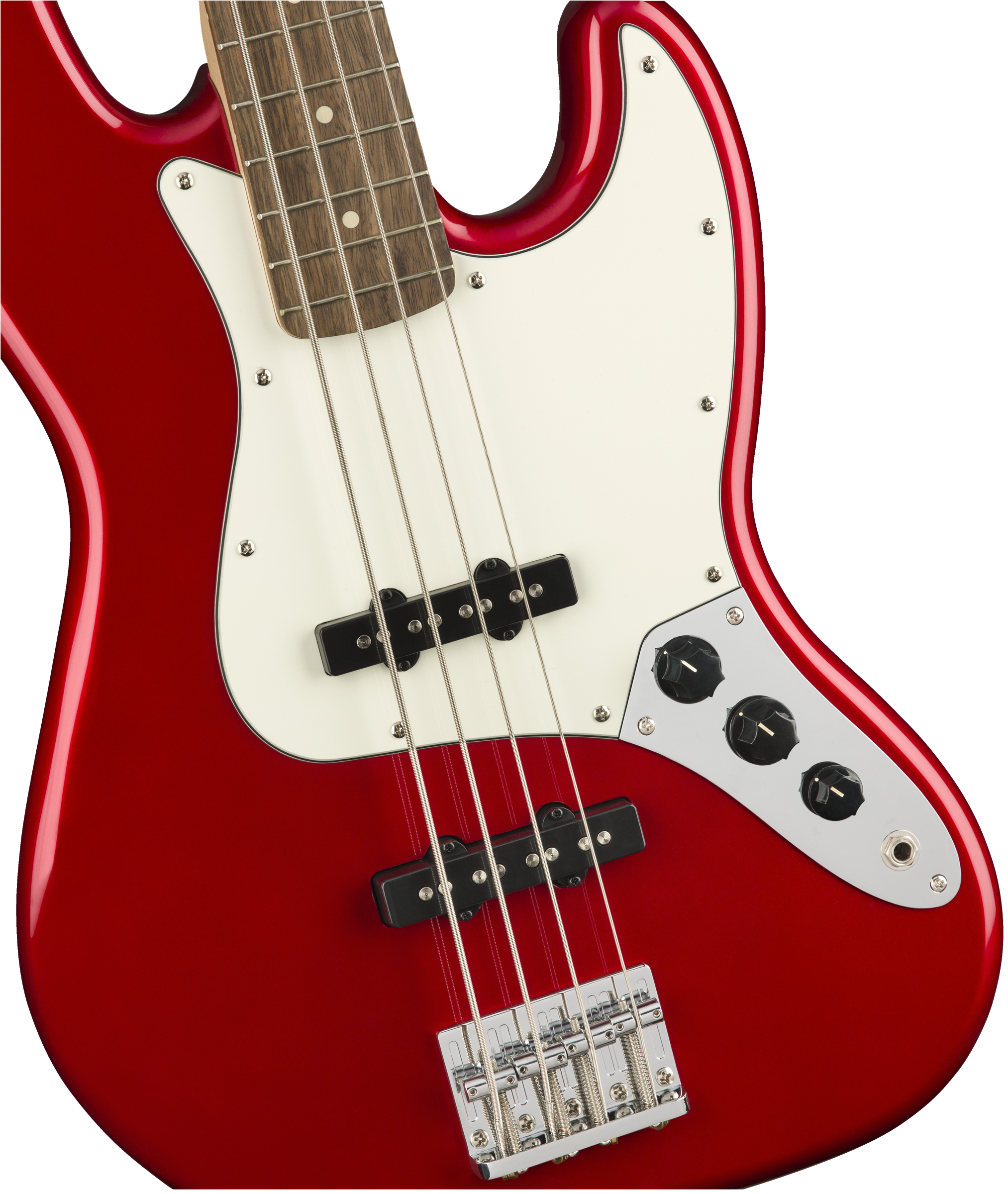 Squier Contemporary Jazz Bass Lau - Metallic Red - Solidbody E-bass - Variation 2