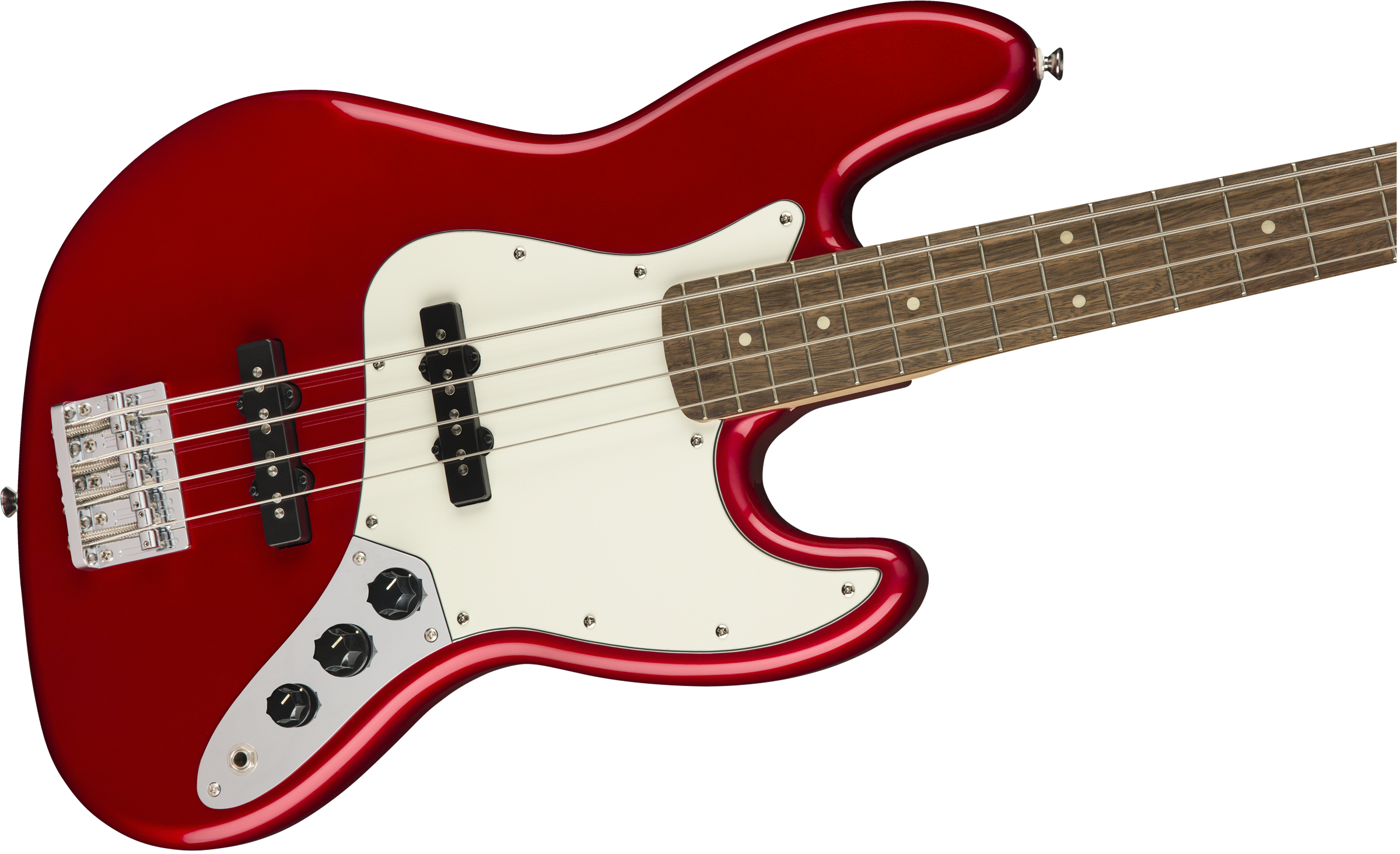 Squier Contemporary Jazz Bass Lau - Metallic Red - Solidbody E-bass - Variation 3