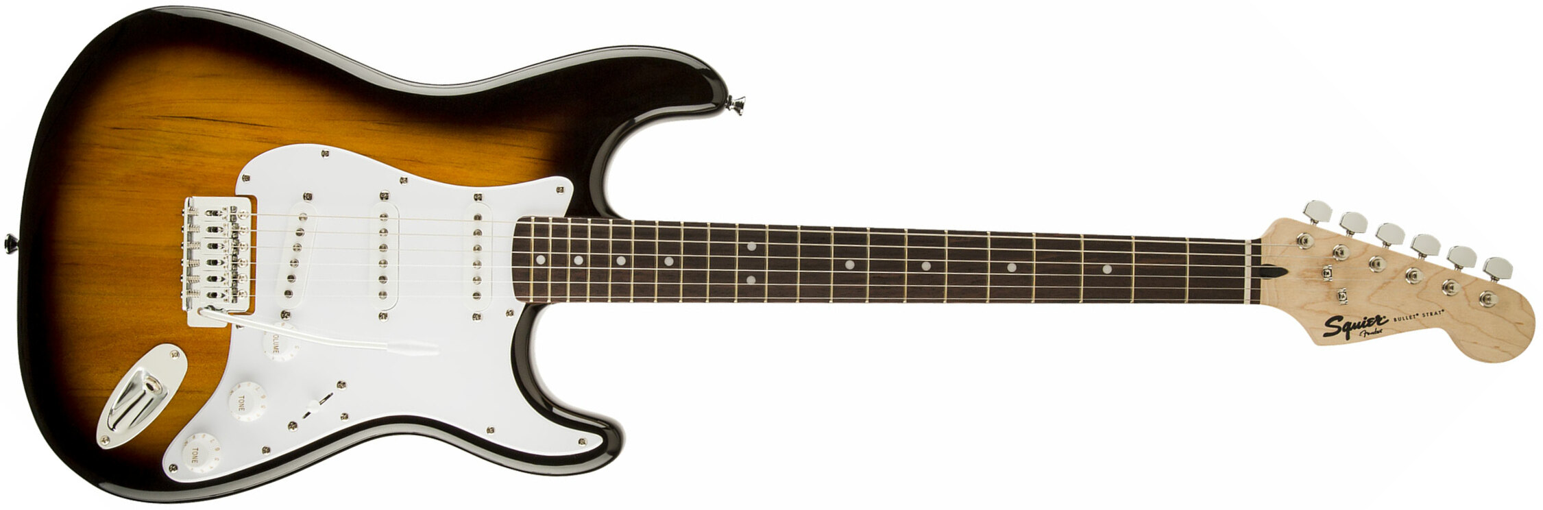 Squier Bullet Stratocaster With Tremolo Sss Lau - Brown Sunburst - E-Gitarre in Str-Form - Main picture