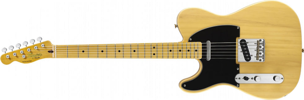 Squier Classic Vibe Telecaster '50s Lh Gaucher Mn - Butterscotch Blonde - E-Gitarre für Linkshänder - Main picture