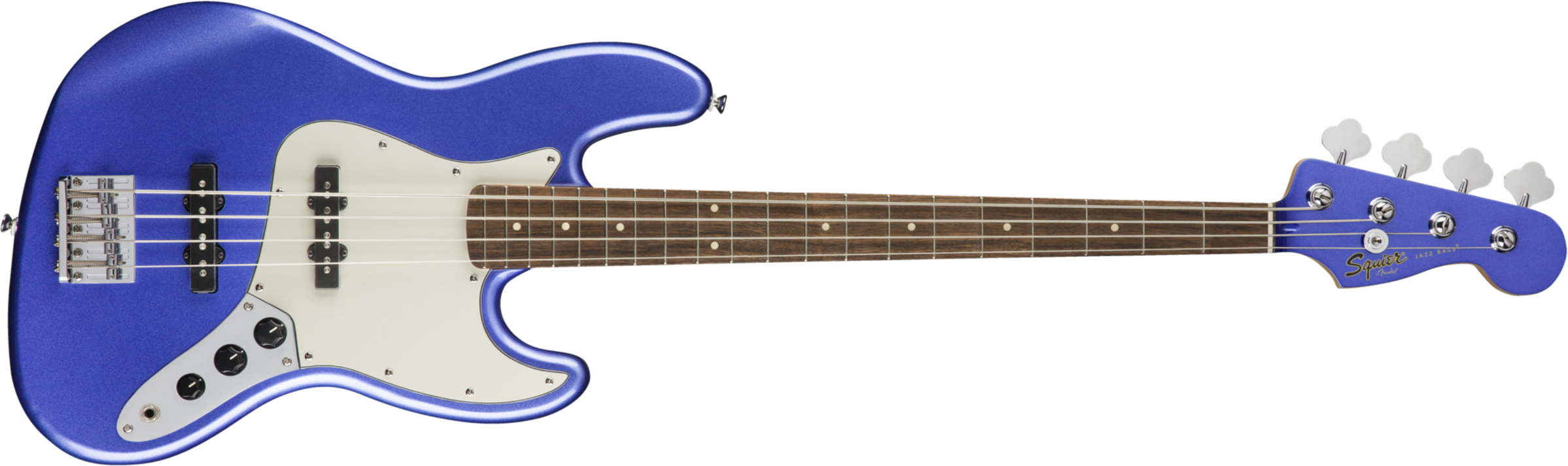 Squier Contemporary Jazz Bass Lau - Ocean Blue Metallic - Solidbody E-bass - Main picture