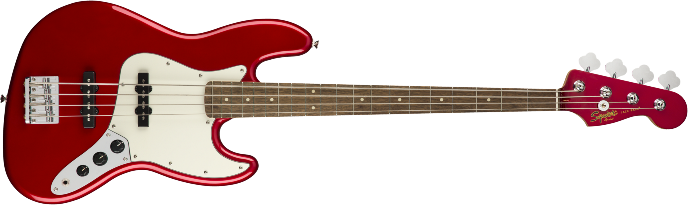 Squier Contemporary Jazz Bass Lau - Metallic Red - Solidbody E-bass - Main picture