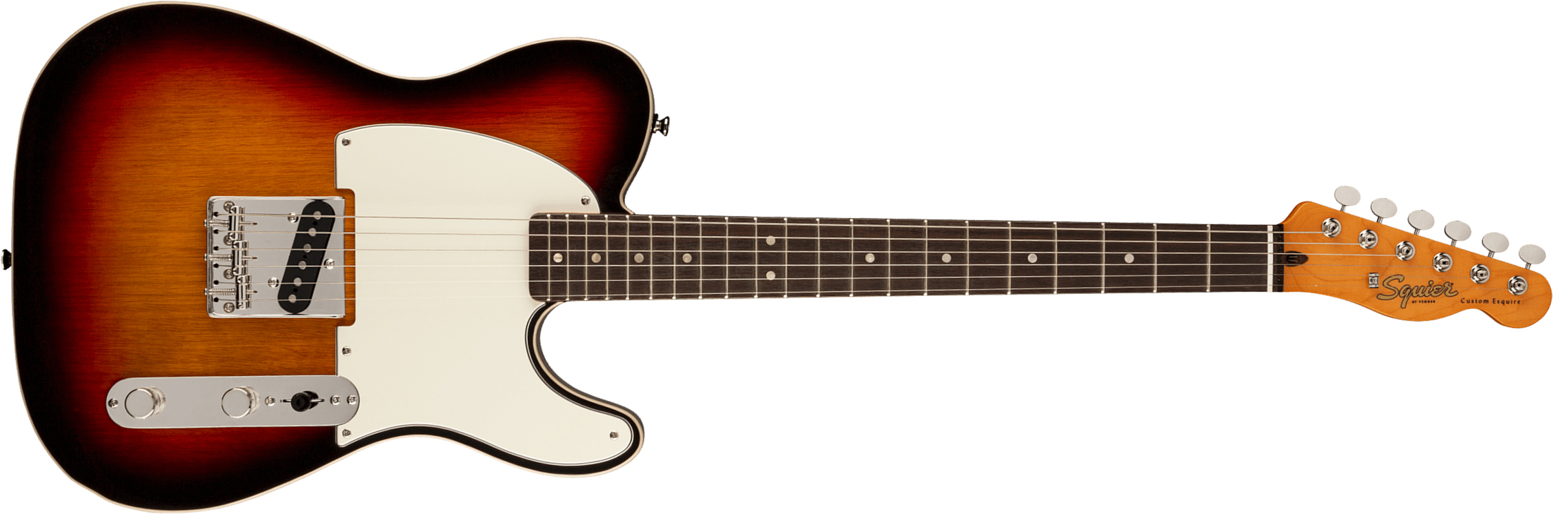 Squier Esquire Tele '60s Custom Classic Vibe Fsr Ltd Lau - 3 Color Sunburst - E-Gitarre in Teleform - Main picture