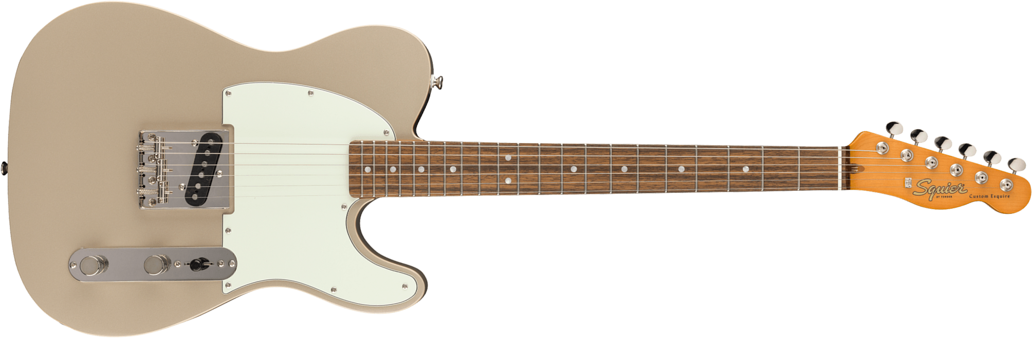 Squier Esquire / Tele Custom 60s Classic Vibe Fsr Ltd 1s Ht Lau - Shoreline Gold - E-Gitarre in Teleform - Main picture