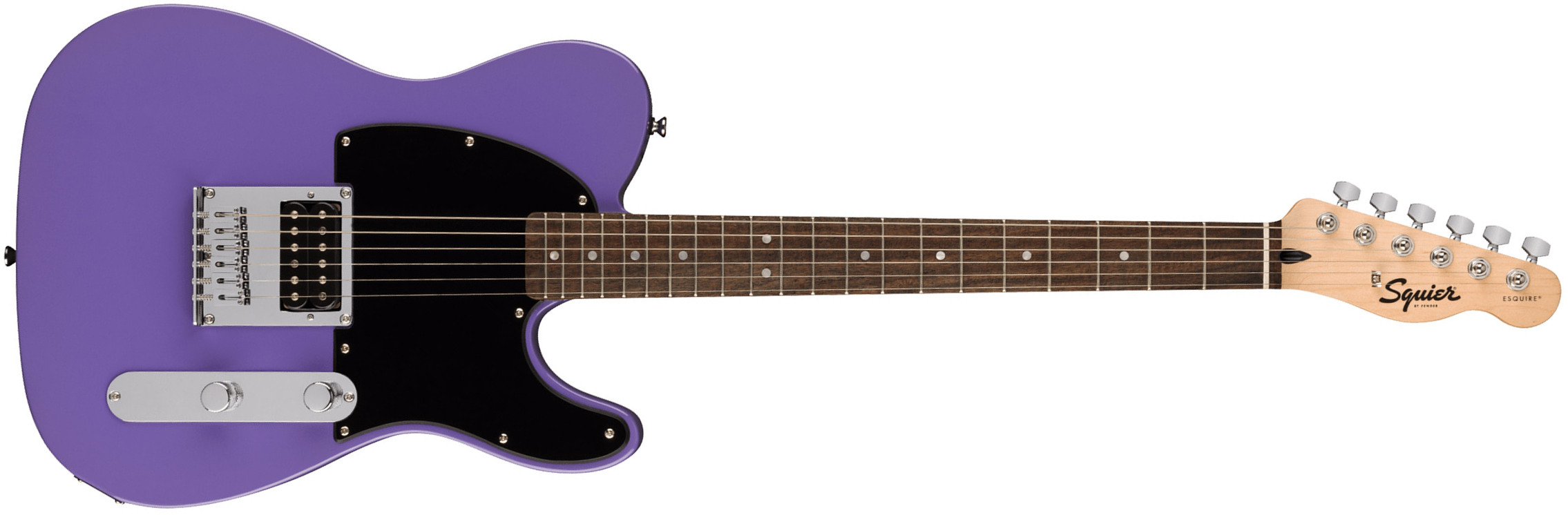 Squier Esquire/tele Sonic H Ht Lau - Ultraviolet - E-Gitarre in Teleform - Main picture