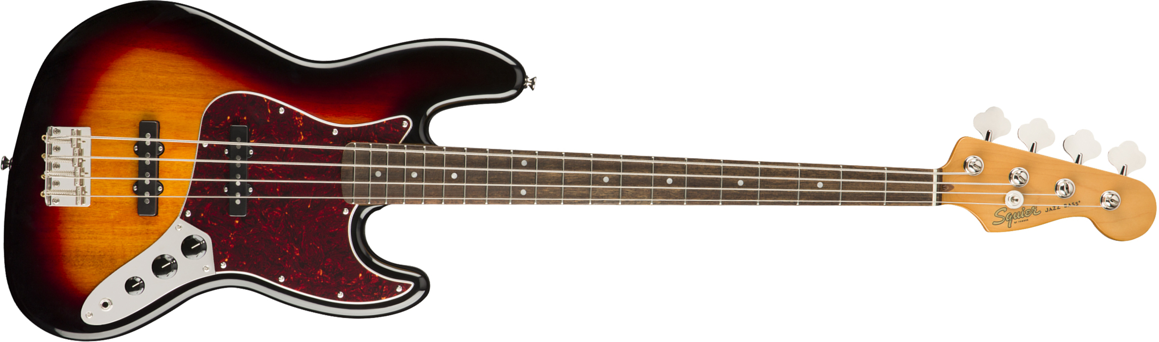 Squier Jazz Bass Classic Vibe 60s 2019 Lau - 3-color Sunburst - Solidbody E-bass - Main picture