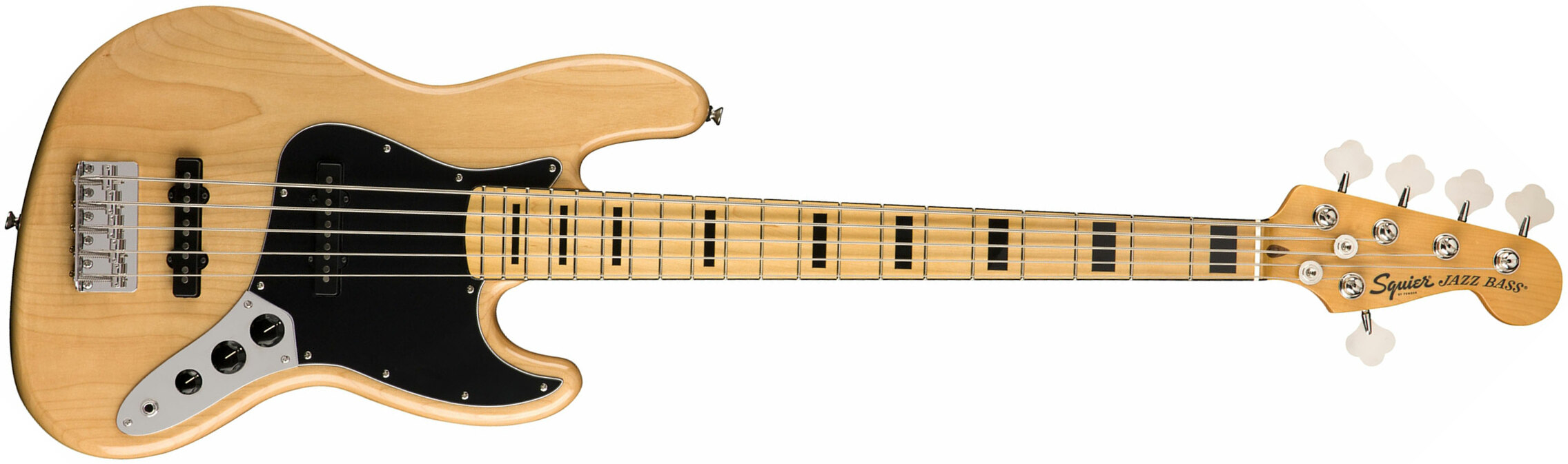 Squier Jazz Bass Classic Vibe 70s 2019 Mn - Natural - Solidbody E-bass - Main picture