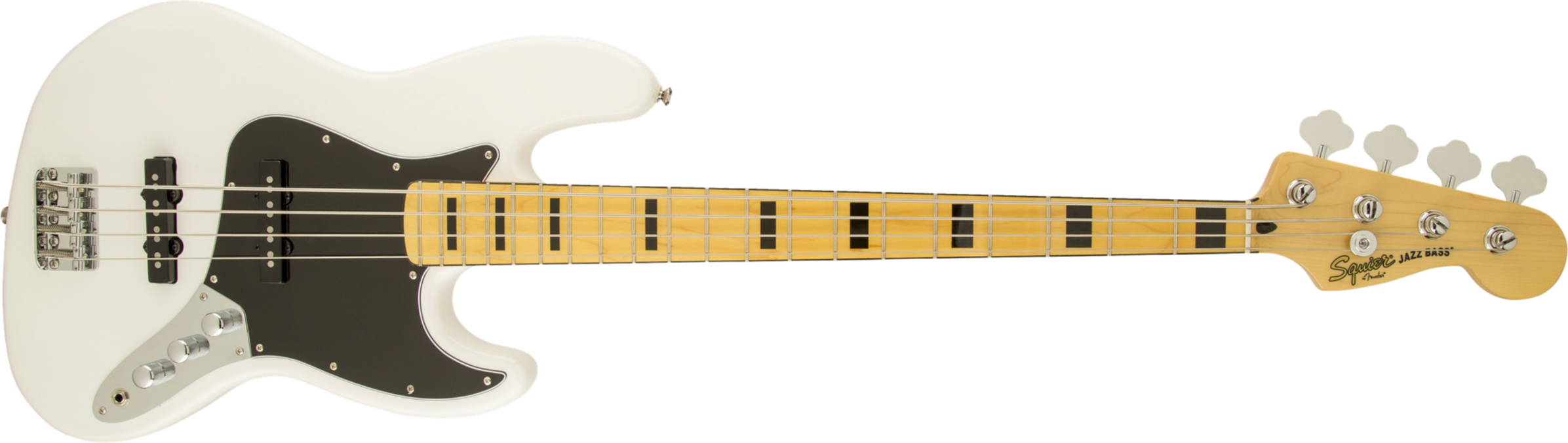 Squier Jazz Bass Vintage Modified 70 2013 Mn Olympic White - Solidbody E-bass - Main picture