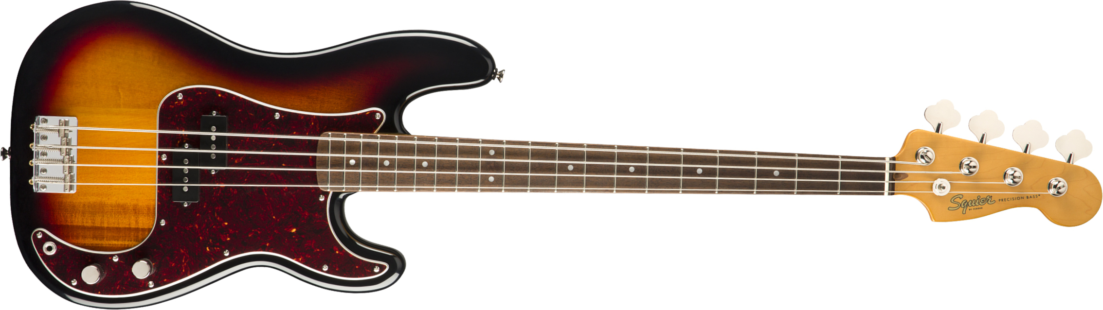 Squier Precision Bass Classic Vibe 60s 2019 Lau - 3-color Sunburst - Solidbody E-bass - Main picture