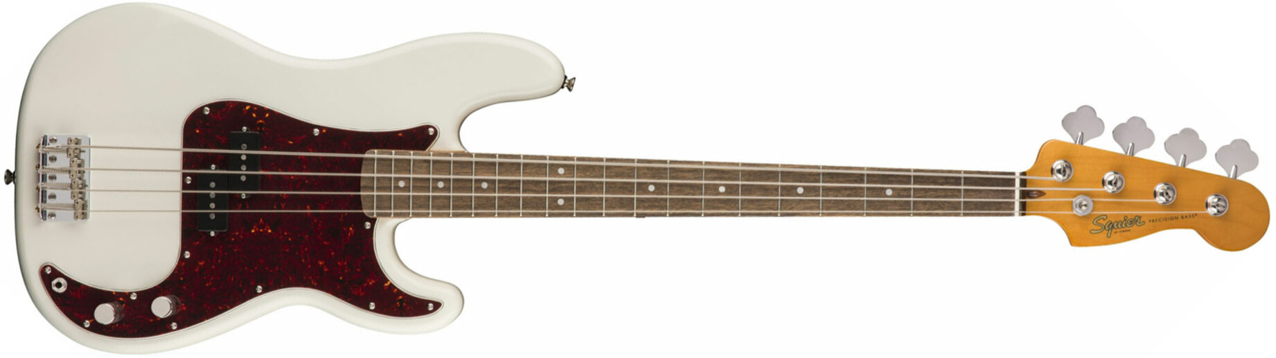 Squier Precision Bass Classic Vibe 60s 2019 Lau - Olympic White - Solidbody E-bass - Main picture