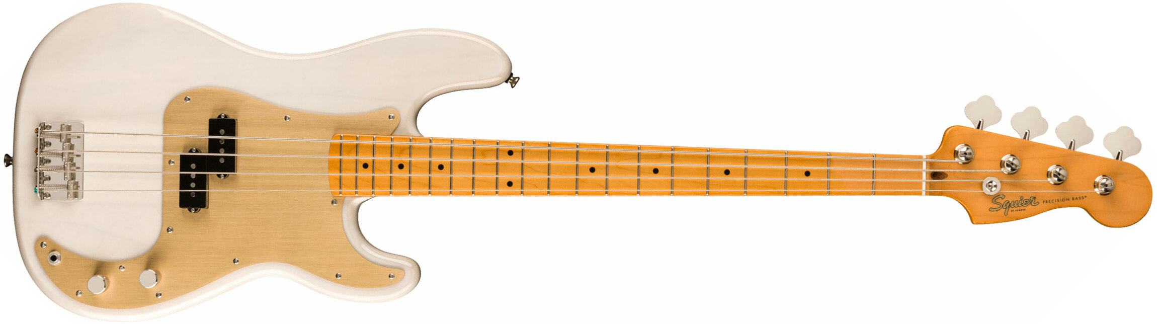 Squier Precision Bass Late '50s Classic Vibe Fsr Ltd Mn - White Blonde - Solidbody E-bass - Main picture
