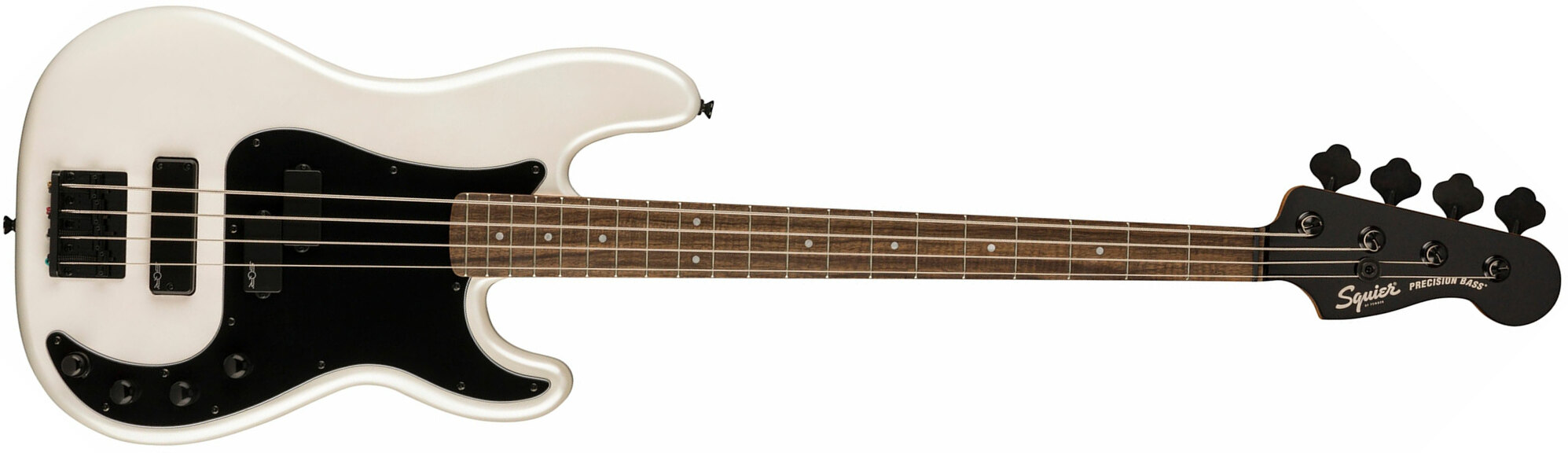 Squier Precision Bass Ph Contemporary Active Lau - Pearl White - Solidbody E-bass - Main picture