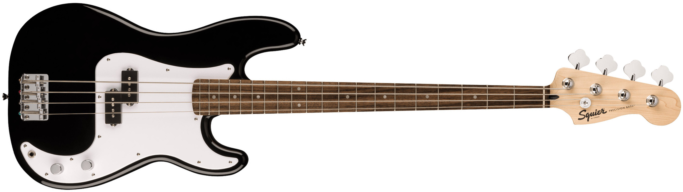 Squier Precision Bass Sonic Lau - Black - Solidbody E-bass - Main picture