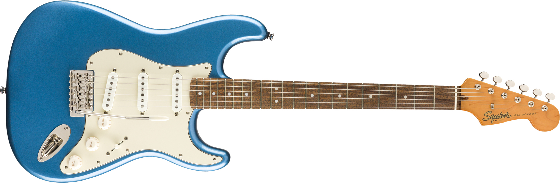 Squier Strat '60s Classic Vibe 2019 Lau 2019 - Lake Placid Blue - E-Gitarre in Str-Form - Main picture