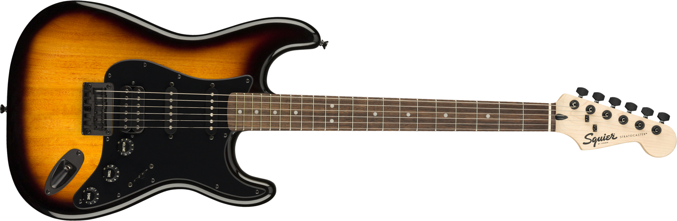 Squier Strat Bullet Fsr Ltd Hss Ht Lau - 2-color Sunburst - E-Gitarre in Str-Form - Main picture