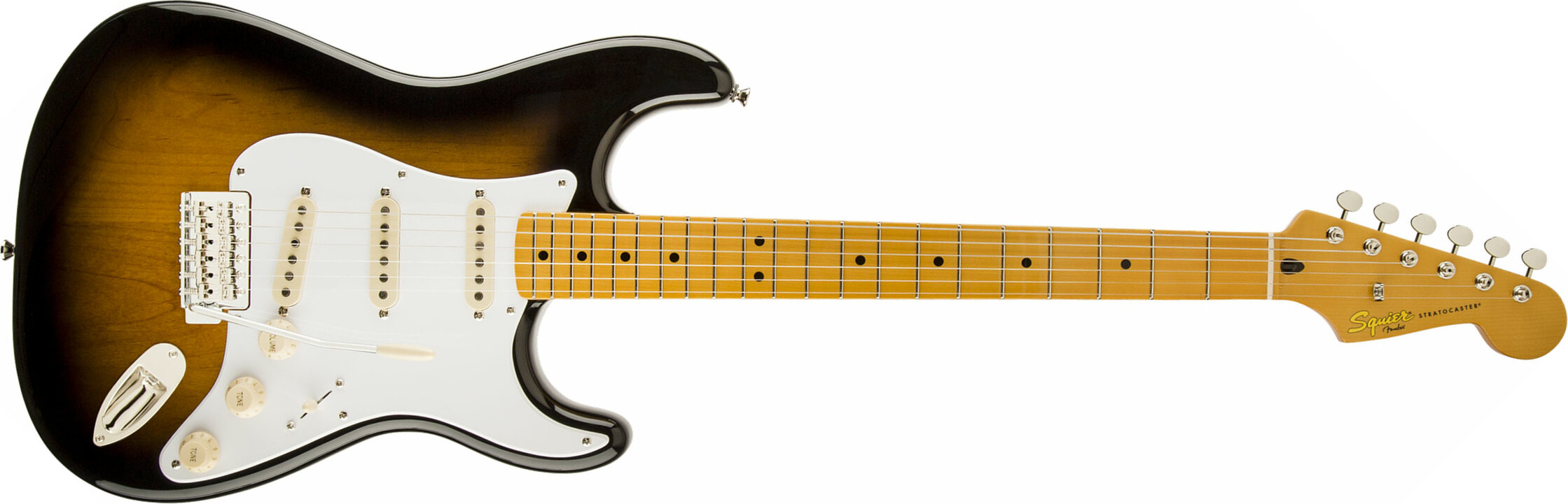 Squier Strat Classic Vibe '50s Mn - 2-color Sunburst - E-Gitarre in Str-Form - Main picture