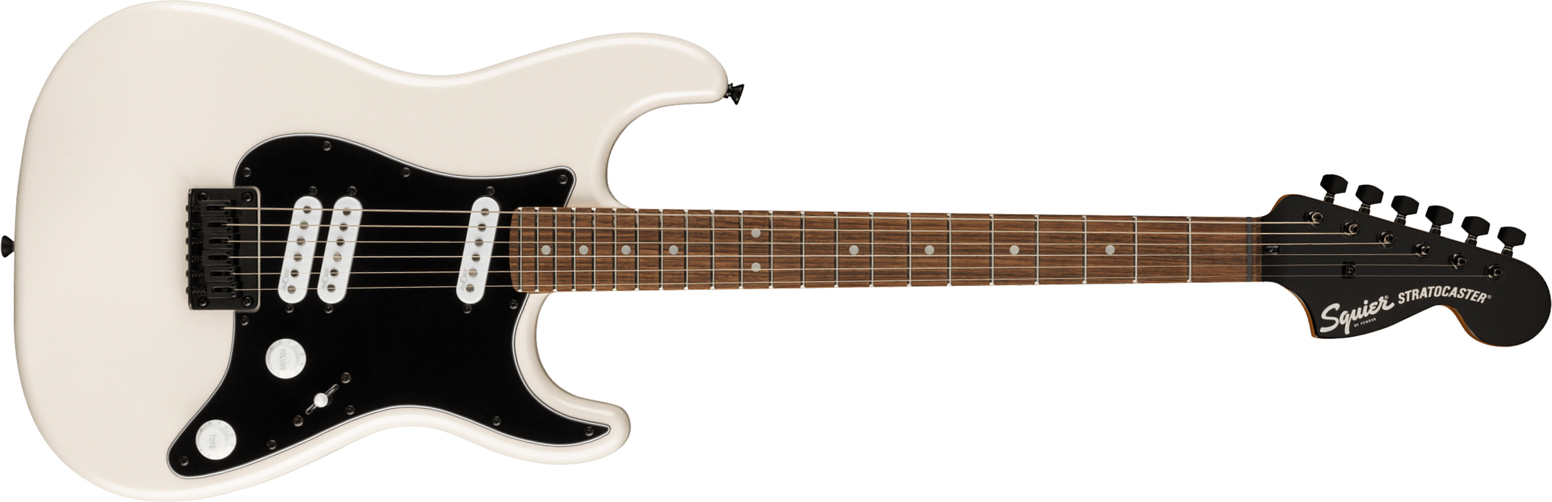 Squier Strat Contemporary Special Ht Sss Lau - Pearl White - E-Gitarre in Str-Form - Main picture