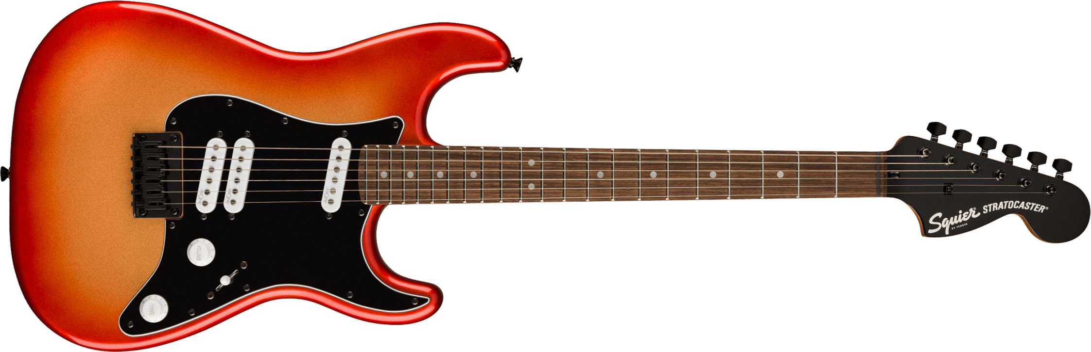 Squier Strat Contemporary Special Ht Sss Lau - Sunset Metallic - E-Gitarre in Str-Form - Main picture