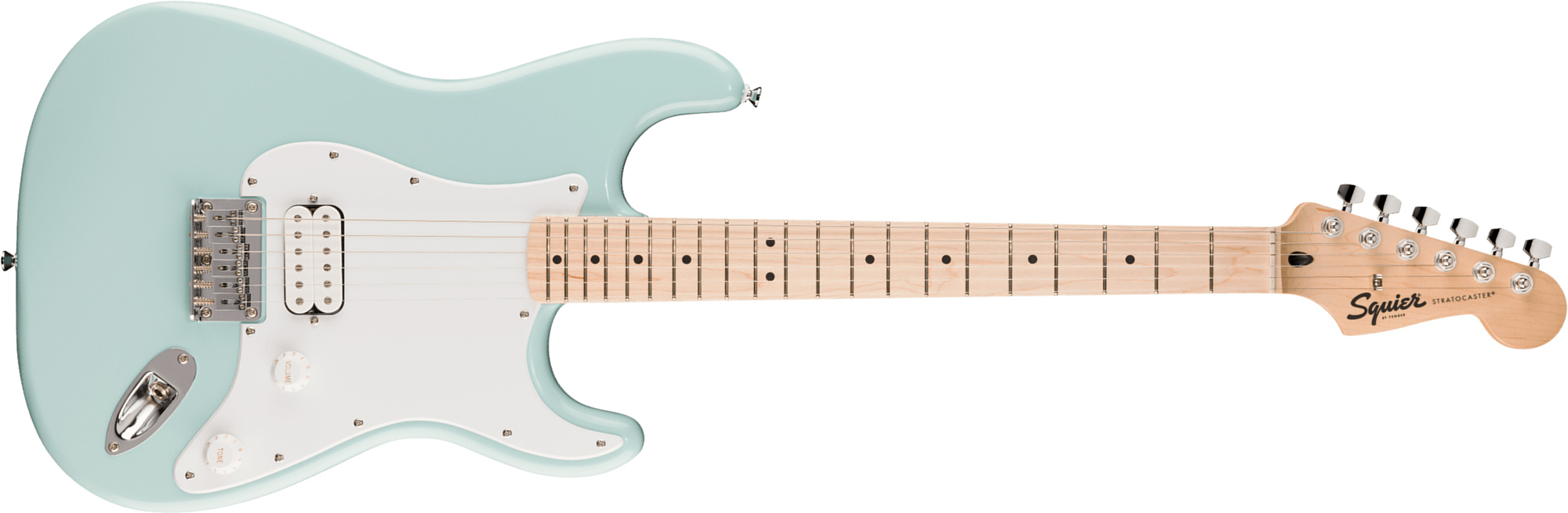 Squier Strat Sonic Ht 1h Ht Mn - Sonic Blue - E-Gitarre in Str-Form - Main picture