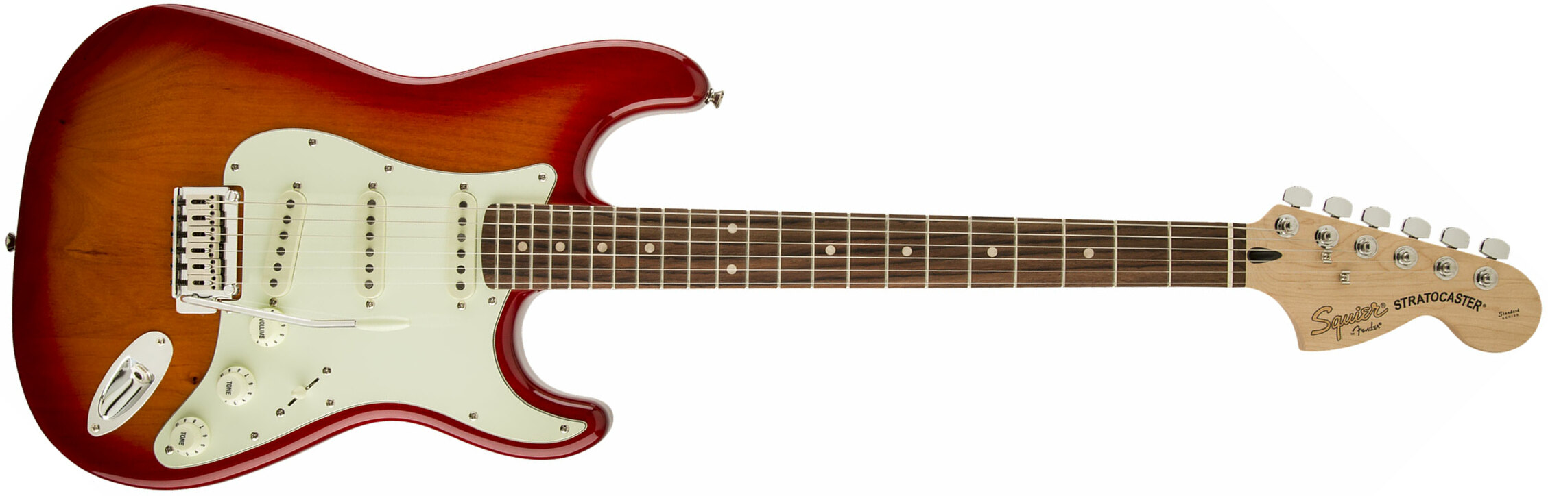 Squier Strat Standard Lau - Cherry Sunburst - E-Gitarre in Str-Form - Main picture